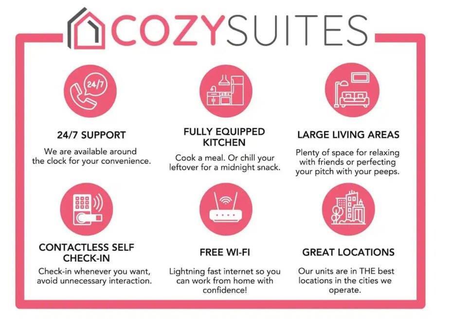 Stylish Downtown Studio By Cozysuites Indianapolis Eksteriør bilde